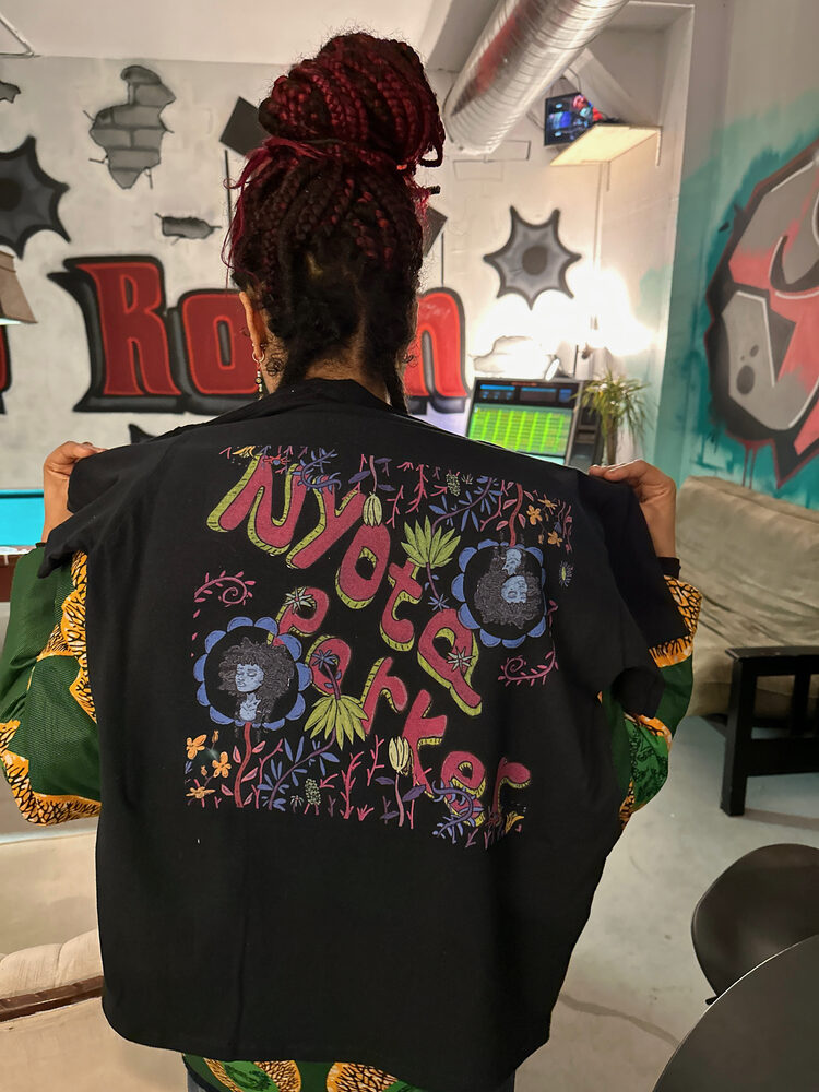 Custom decorated jacket from Singhs Print Montreal