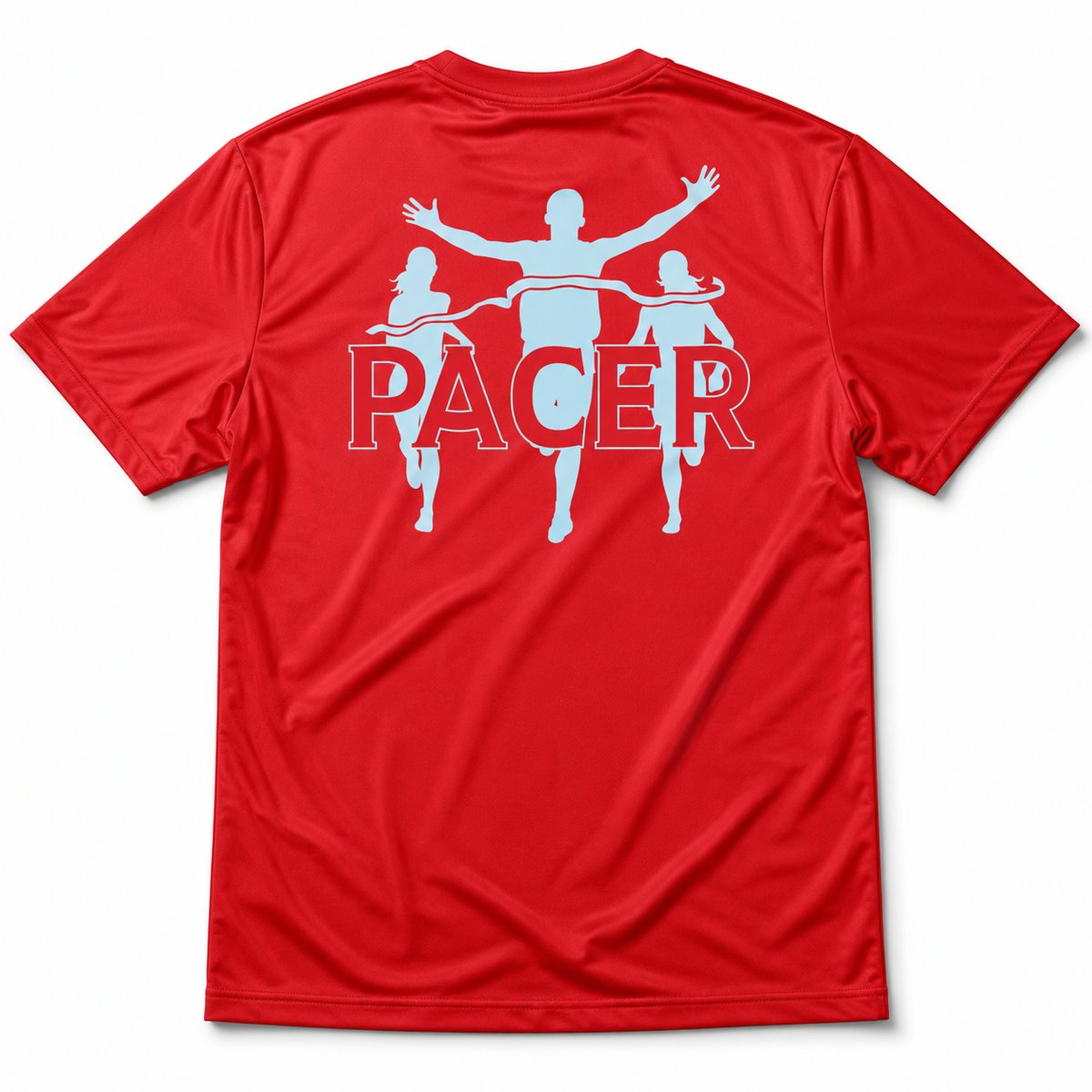 Race tee printed for PACER runners by Singhs Print