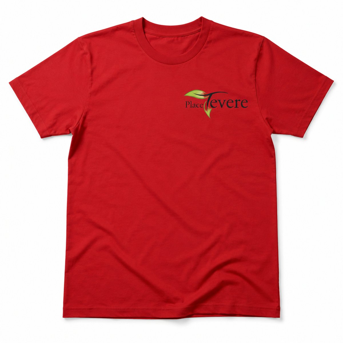 Embroidered staff tee printed for Fevere by Singhs Print