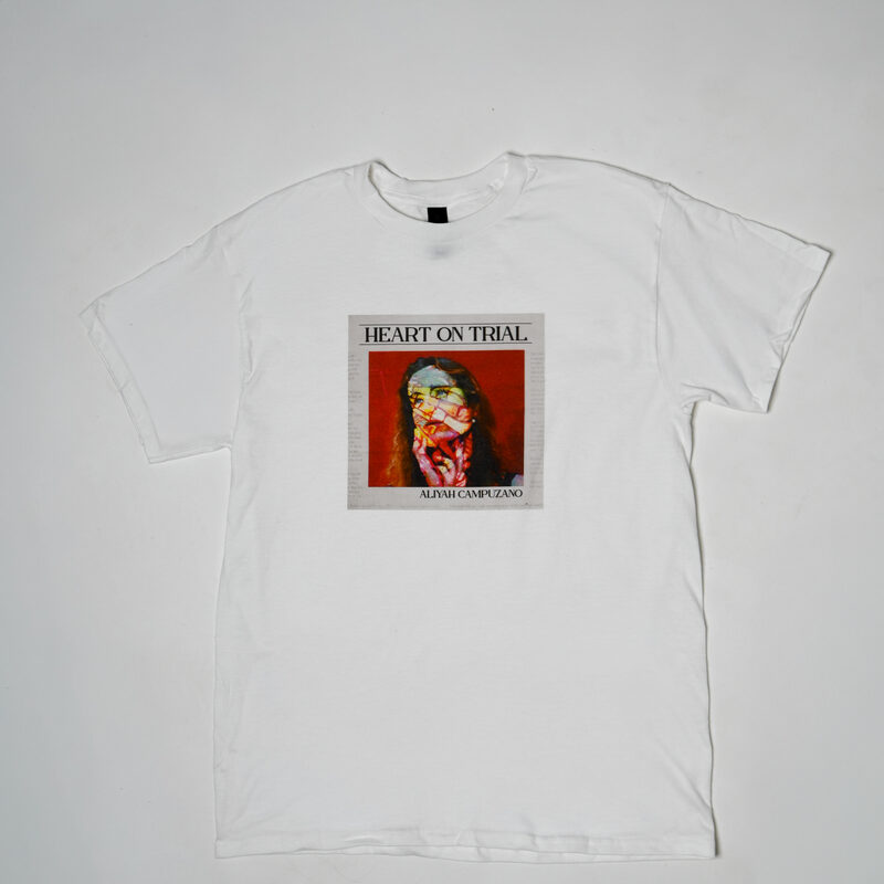 Heart on Trial white tee
